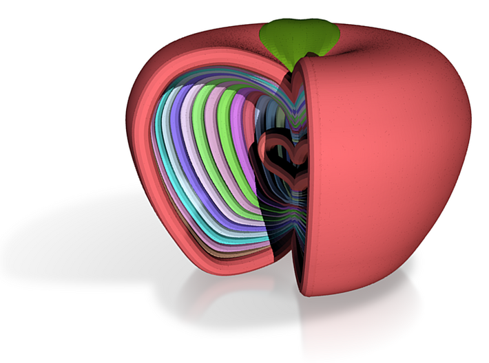 Fruitify Apple 3d printed