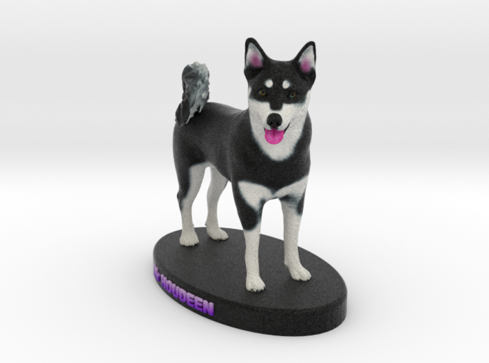 Custom Dog Figurine - Houdini 3d printed