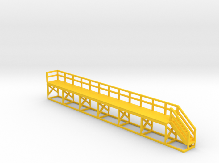 N Scale Train Maintenance Platform SINGLE STAIR RI 3d printed 
