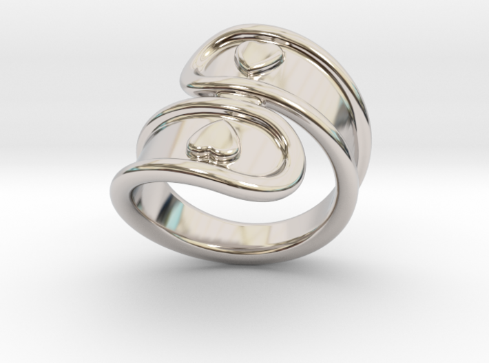 San Valentino Ring 22 - Italian Size 22 3d printed