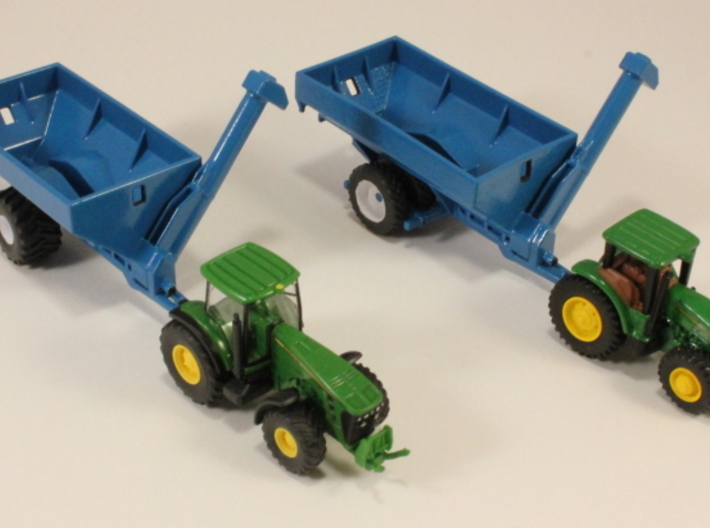 1:160 N Scale Kinze Grain Cart w/ Flotation Tires 3d printed 