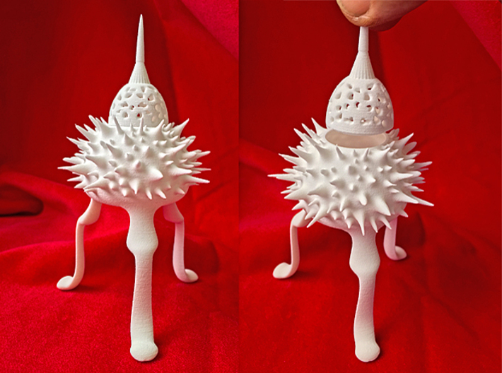 Biomorphic Object #27- Vessel 3d printed