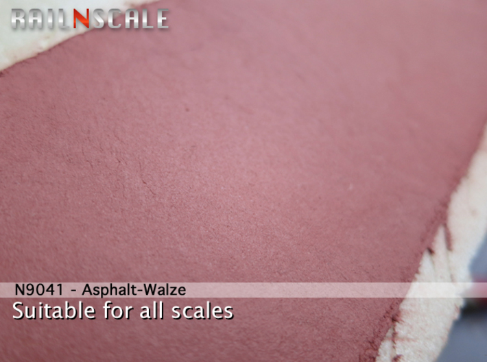 Asphalt-Walze (56 mm breit) 3d printed 