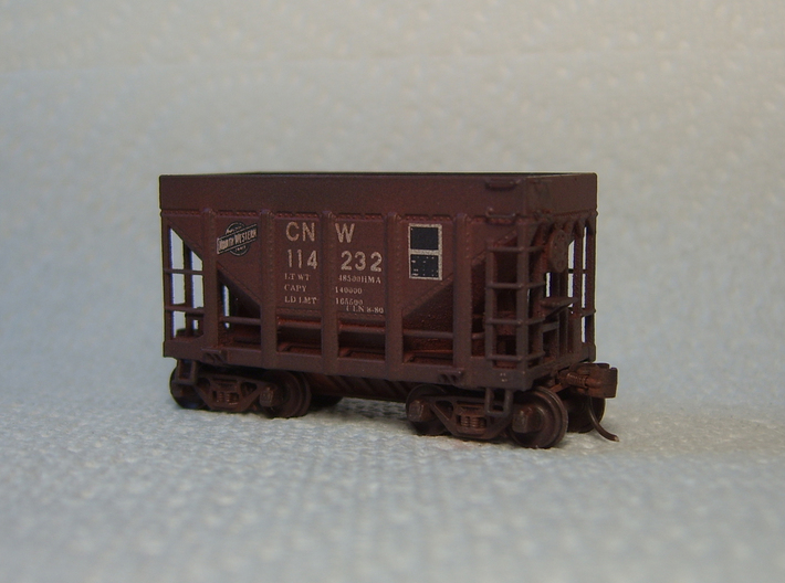 CNW Ore Car Six Pack, N Scale 3d printed