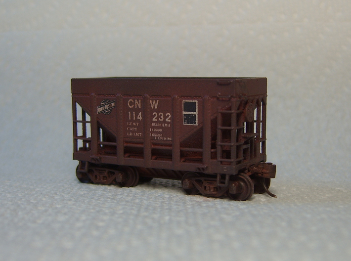 CNW Ore Car Two Pack, N Scale 3d printed
