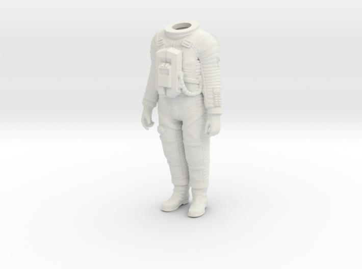 SF Astronaut Lunar Study / Pos. 1 / 1:24 3d printed 