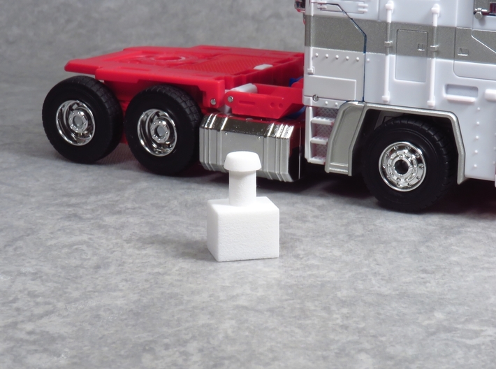 MP-22 Cab to MP-10 Trailer Adapter. 3d printed
