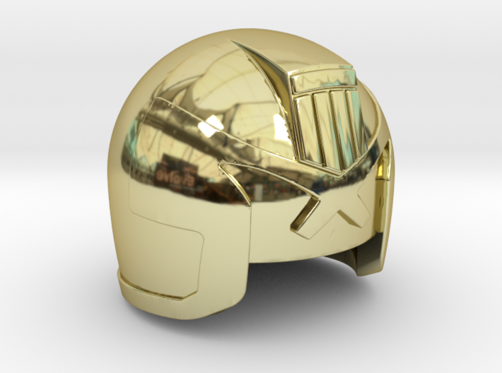 Judge Helmet 3d printed