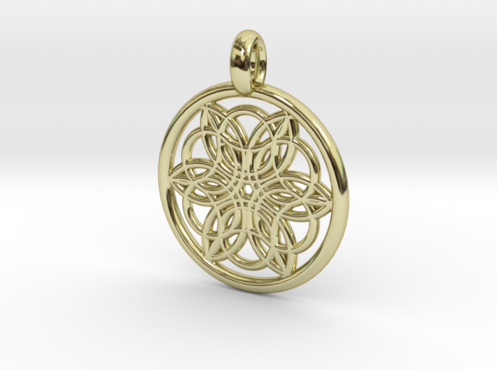 Pasiphae pendant 3d printed