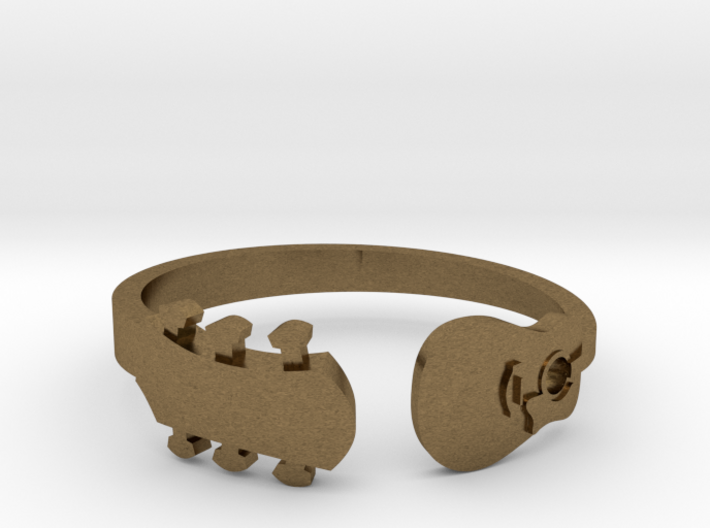 Guitar Ring (Size 9 - contact for custom sizing) 3d printed