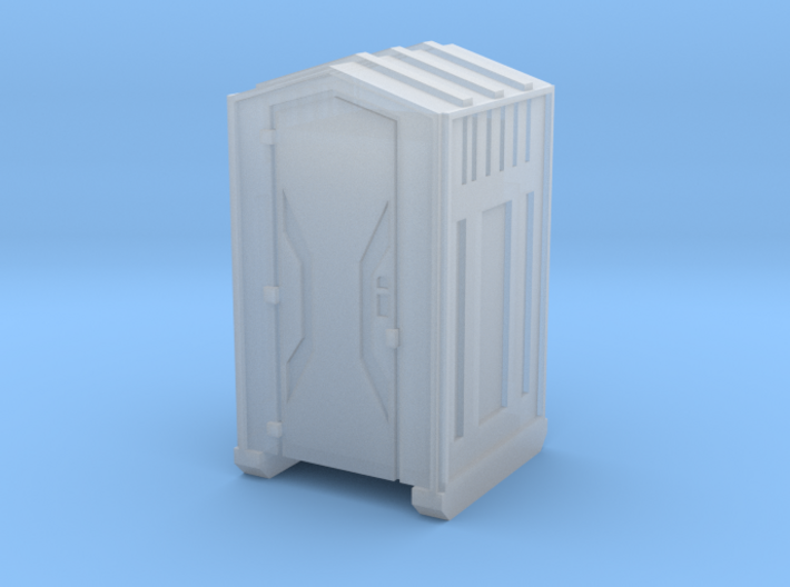 Z Scale Portable Toilet 3d printed