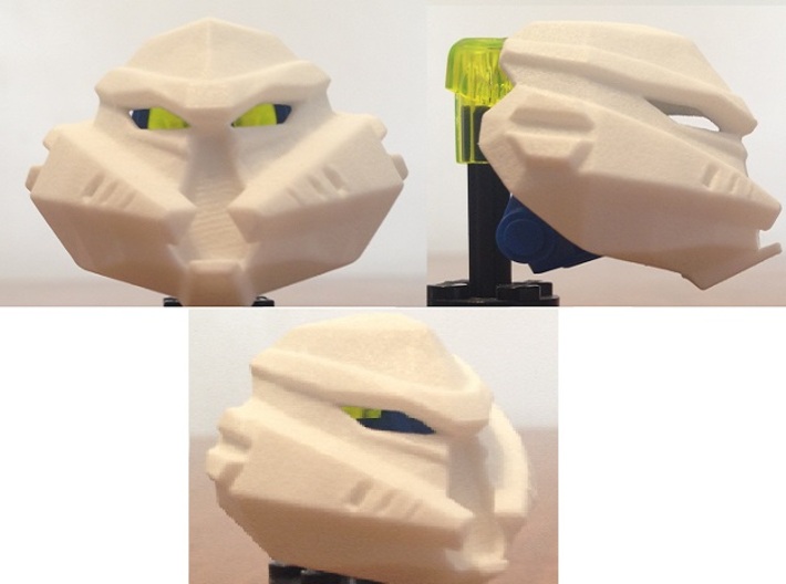 Kanohi Pungao - Mask of Elemental Energy (Bionicle 3d printed 
