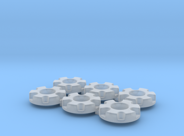 1/64 Wheel Weights Inner (6 Pieces) 3d printed