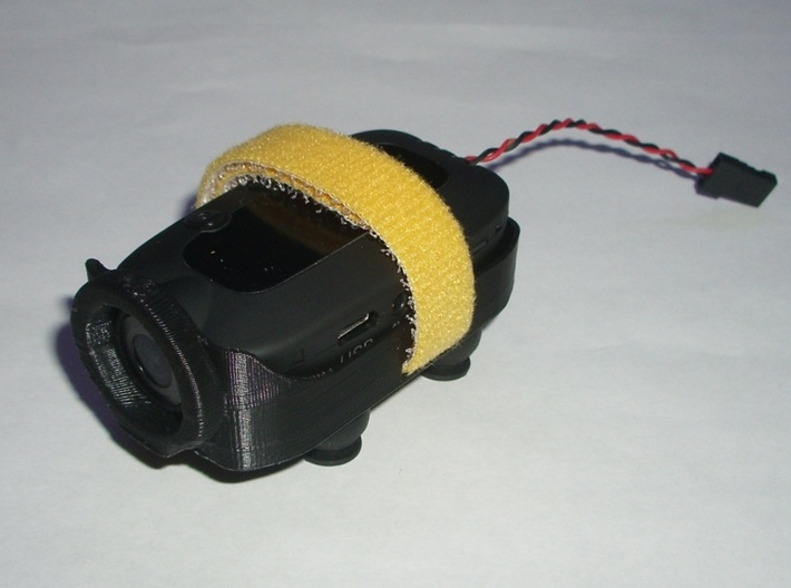 Topcam holder for ZMR250 frame 3d printed 