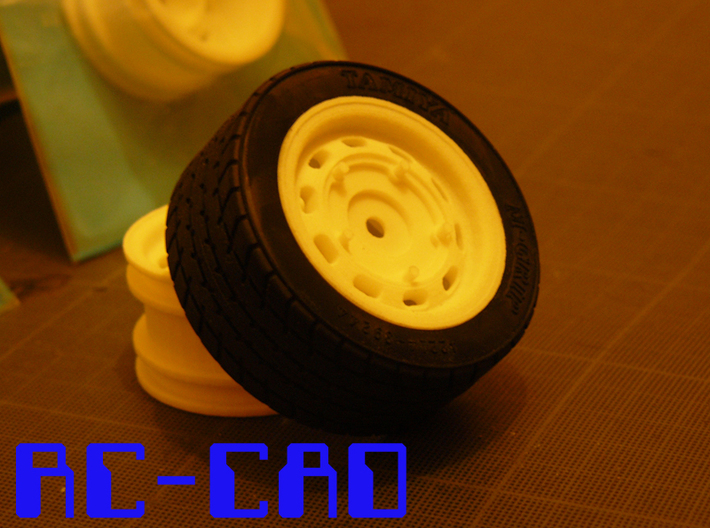 Porsche 356 rims for M-chassis 3d printed 