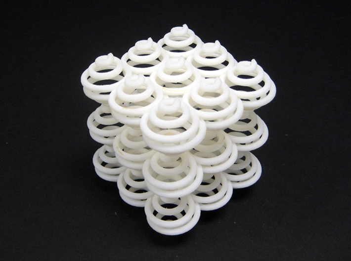 Spiral Cube3 by Ben Hart 3d printed