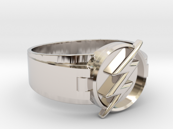 Flash Ring Size 9 19mm 3d printed