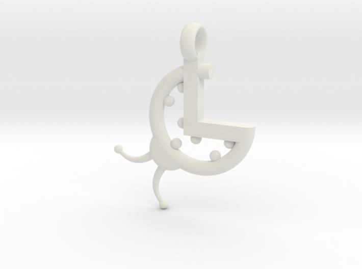 La Coccinella - Logo 3D portachiavi 3d printed