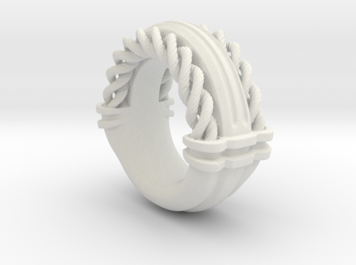 Rope Ring Print 3d printed
