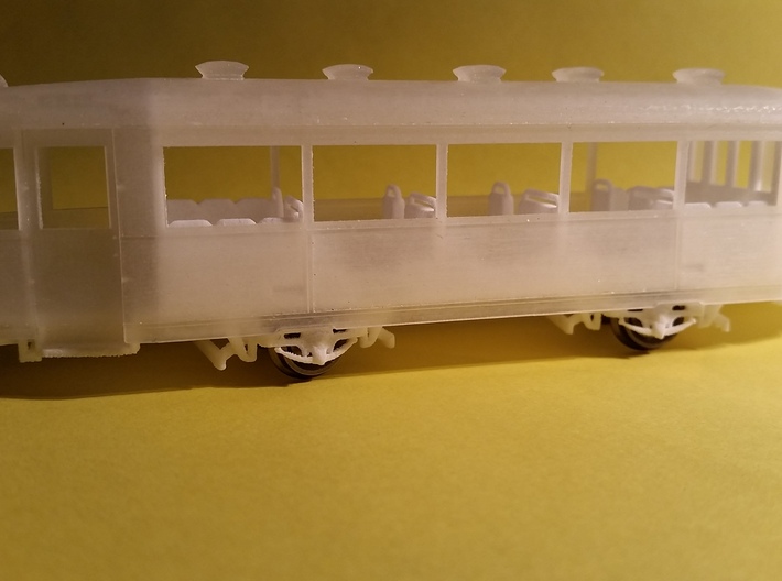 BVG B 40 S - Unterteil mit Einachsdrehgestellen 3d printed 