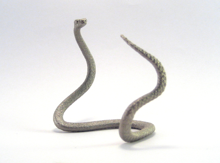 Snake Bangle 3d printed