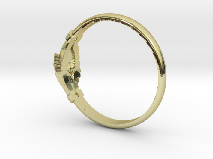 wedding ring Saint Rita of Cascia 3d printed