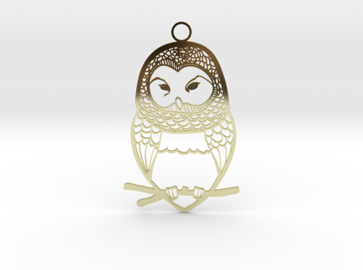 Wildlife Treasures - Owl 3d printed