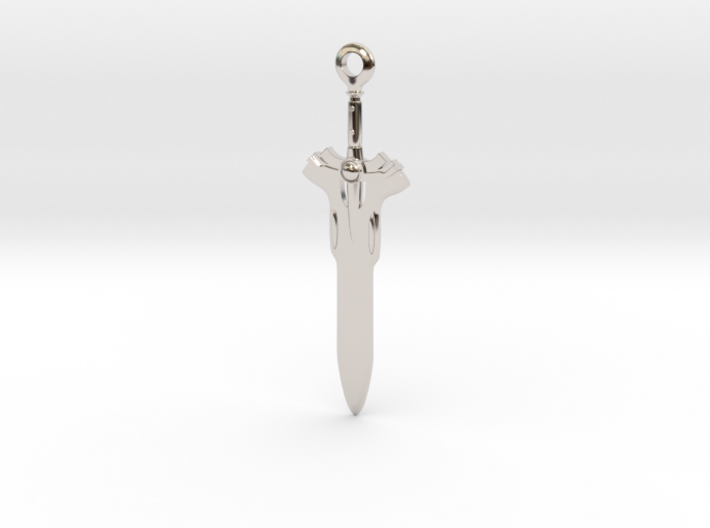 Eternal Sword Pendant 3d printed