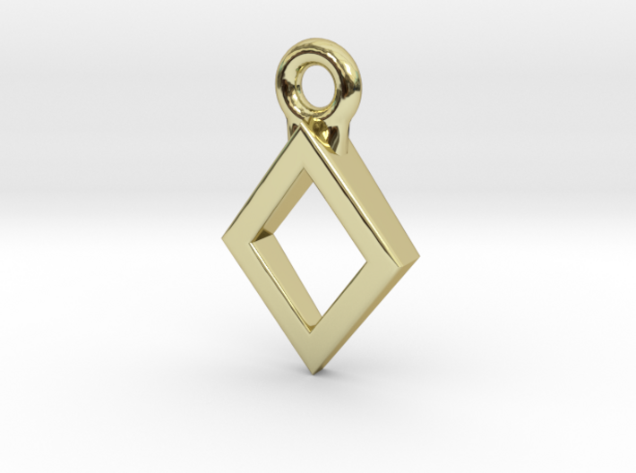 Diamond Charm / Pendant / Trinket 3d printed