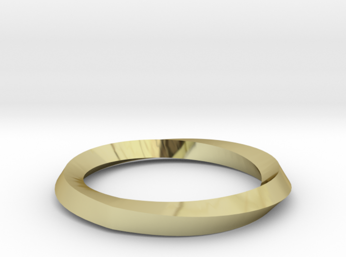 Mobius Wedding Ring-Size 7 3d printed