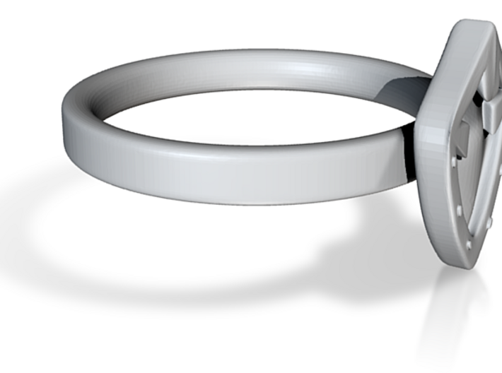 Aegis Ring 3d printed