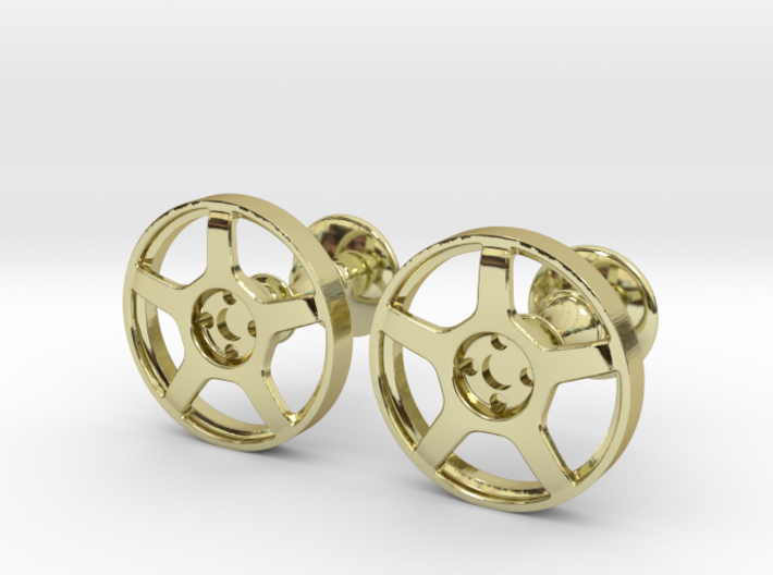 2002 Ford Focus RS Cufflinks 3d printed