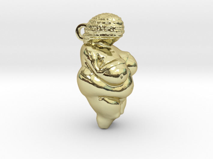 Venus of Willendorf Pendant 3d printed