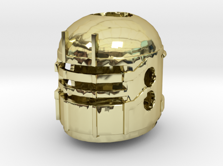 Isaac Clarke's Engineering Helmet from Dead Space 3d printed