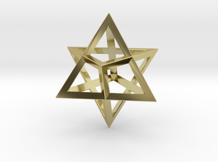 Double Tetrahedron, Merkabah 3d printed