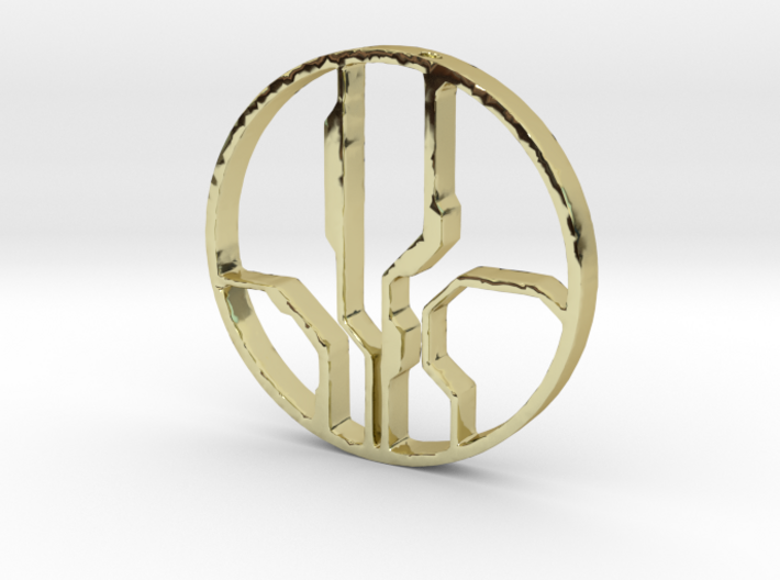 Mantle of Responsibility - Necklace Pendant 3d printed