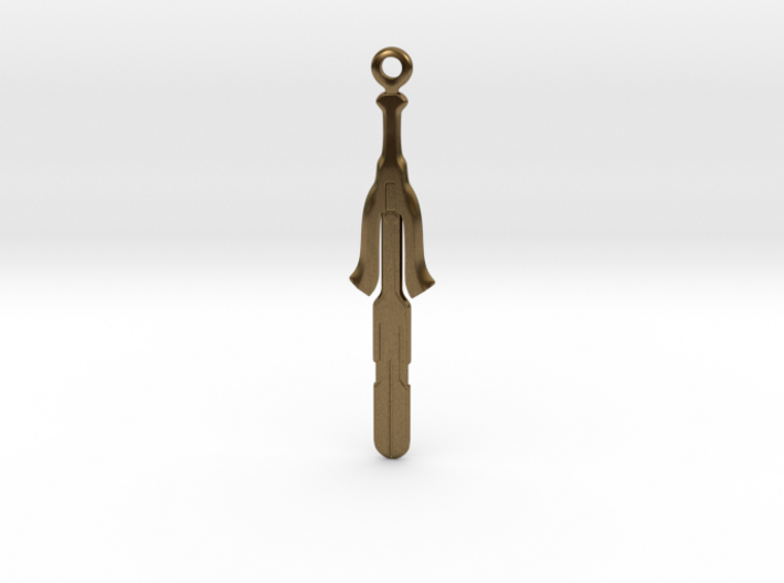 Key Of Lorelei Pendant 3d printed