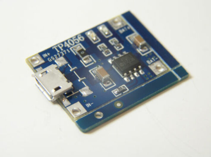 Micro USB Charging Board Tray 3d printed 