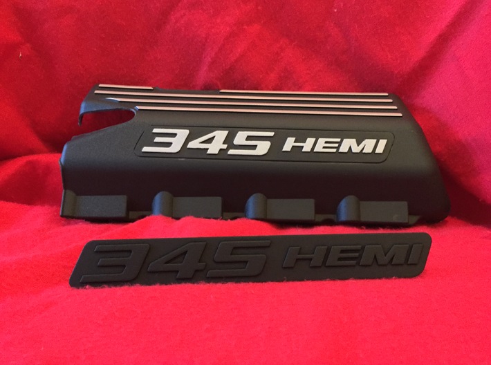 345 HEMI Cover Badge 3d printed