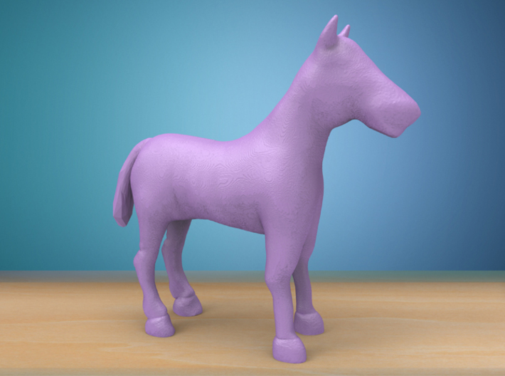 Miniature Horse 3d printed