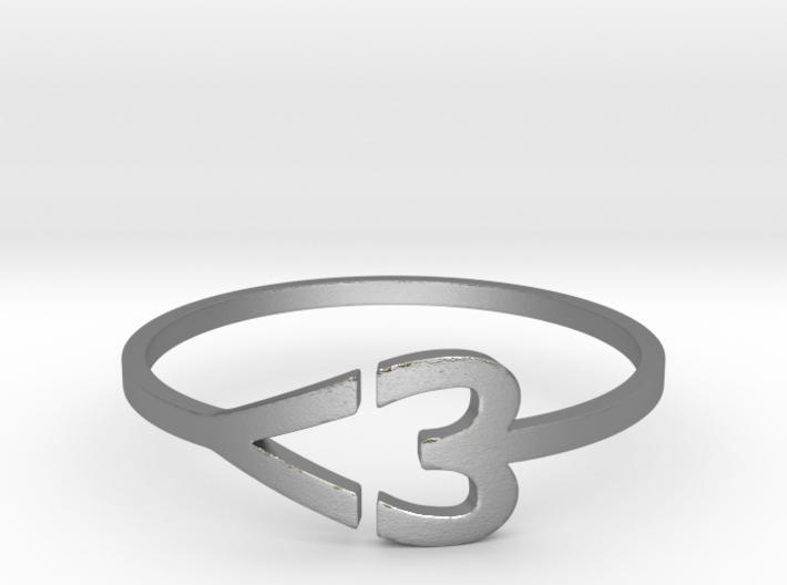 I heart Ring 3d printed