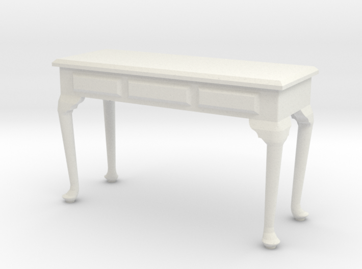 1:24 Queen Anne Plain Console Table, Large 3d printed 