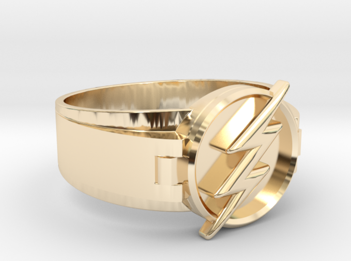 Flash Ring Size 12 21.49mm 3d printed