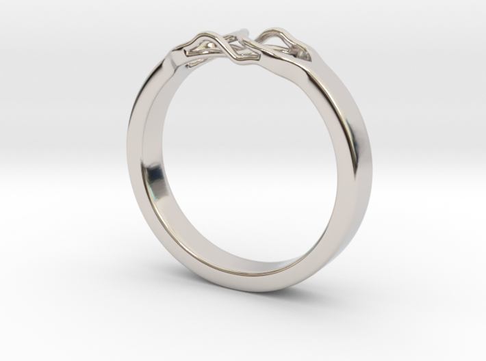 Roots Ring (27mm / 1,07inch inner diameter) 3d printed