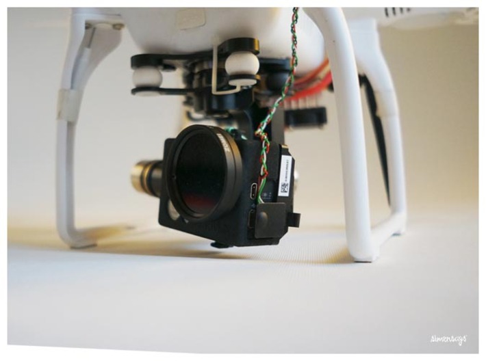 Simensays RetroHouse™ Cover for DJI H3-3D gimbal  3d printed 