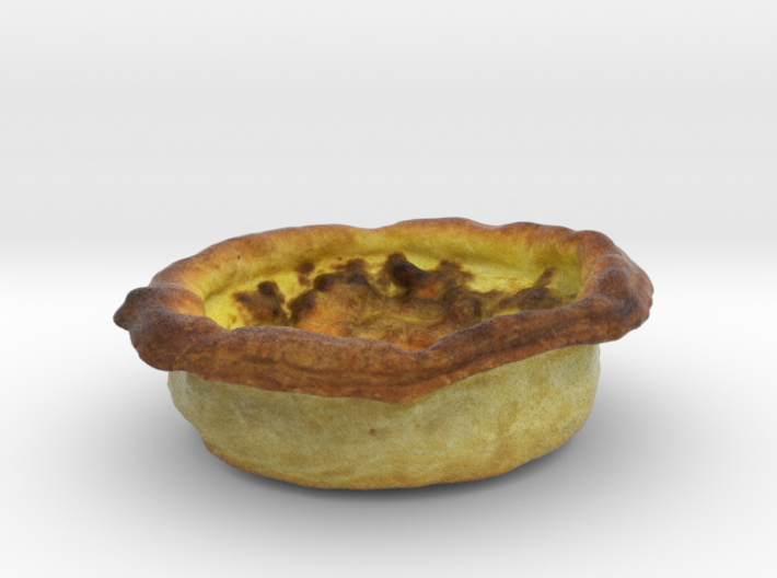 The Meat Quiche 3d printed