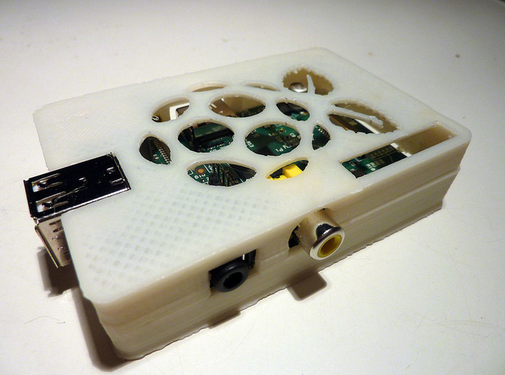 Raspberry Pi Case Top 3d printed