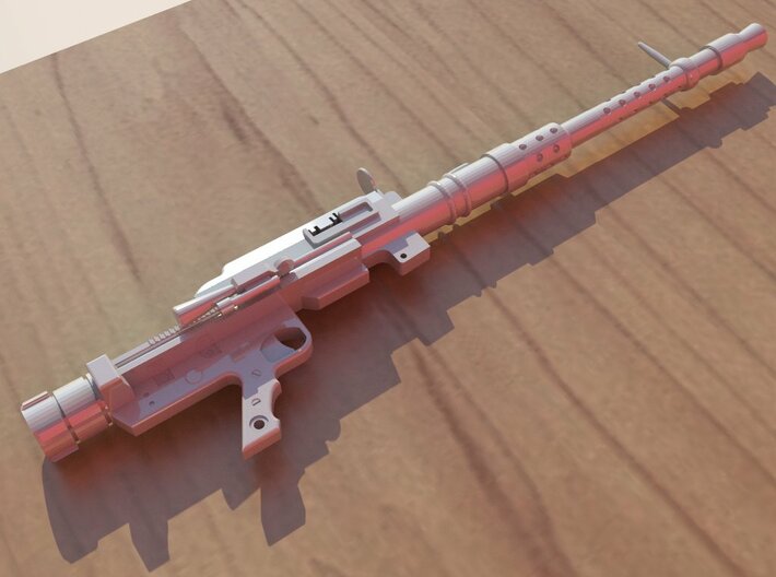 MG-131 1/10 Scale 3d printed Render of the MachineGun