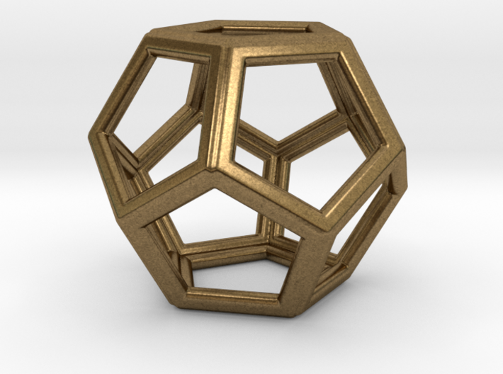 DODECAHEDRON (Platonic) 3d printed
