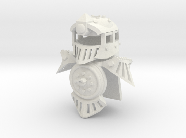 Minifig Locomotive Armor Set 3d printed